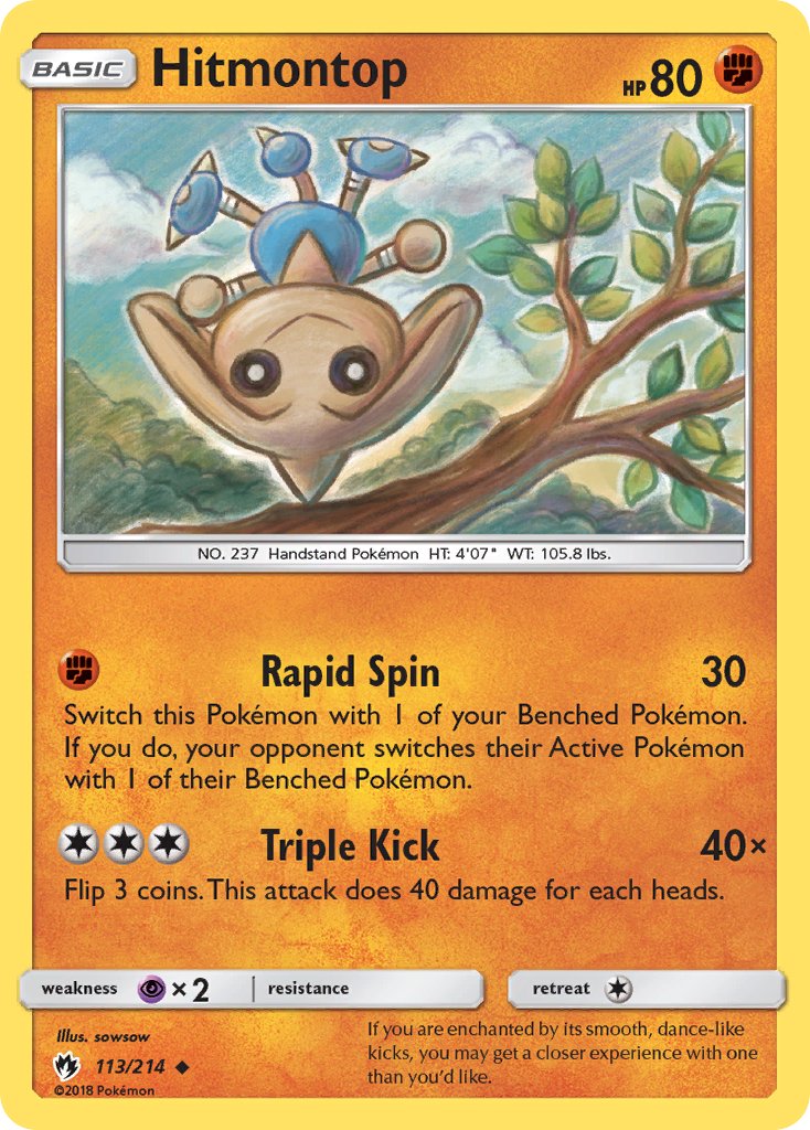 Hitmontop | Lost Thunder 113/214