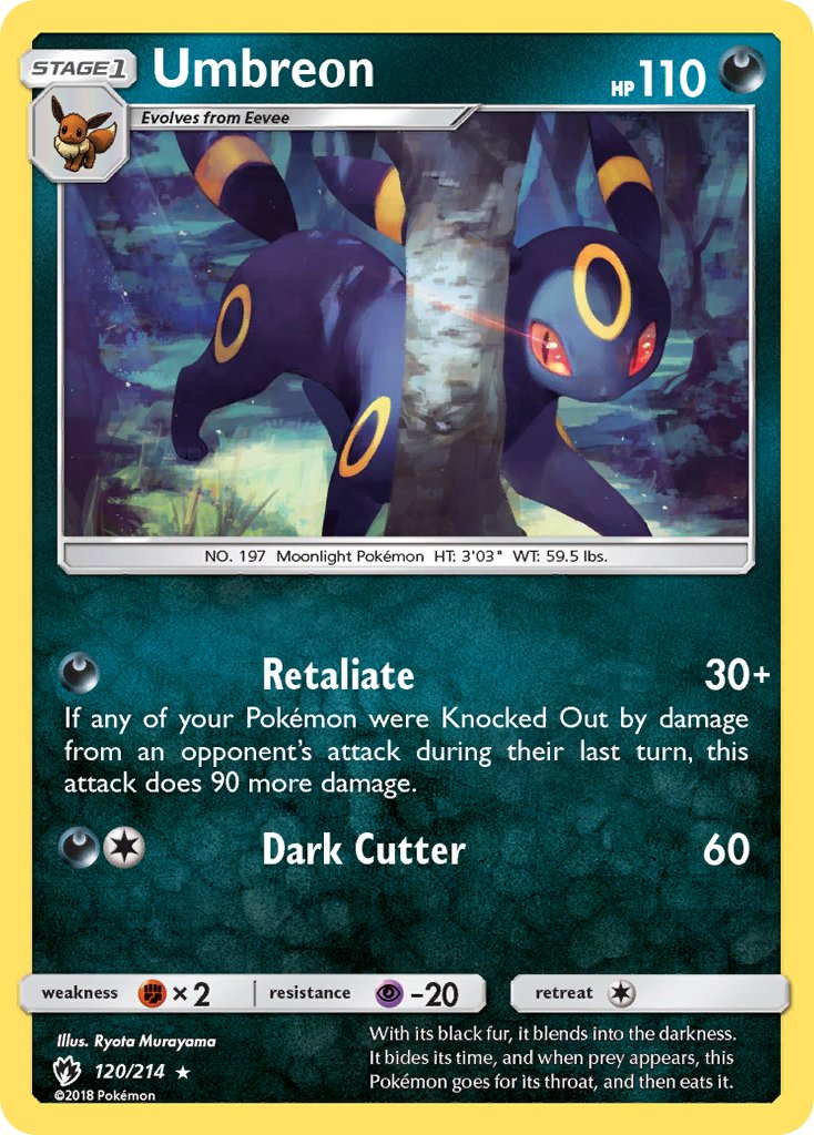 Umbreon | Lost Thunder 120/214