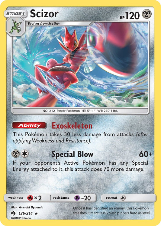 Scizor | Lost Thunder 126/214