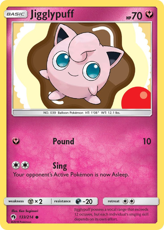 Jigglypuff | Lost Thunder 133/214