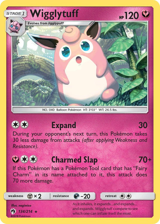 Wigglytuff | Lost Thunder 134/214