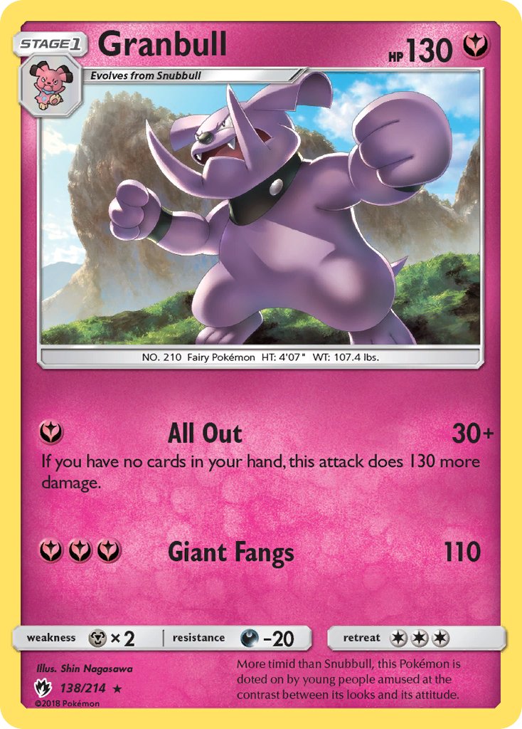 Granbull | Lost Thunder 138/214