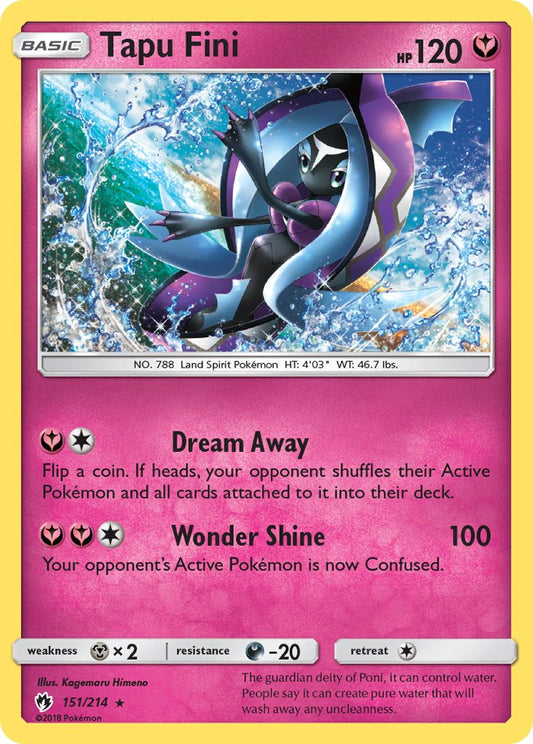 Tapu Fini | Lost Thunder 151/214