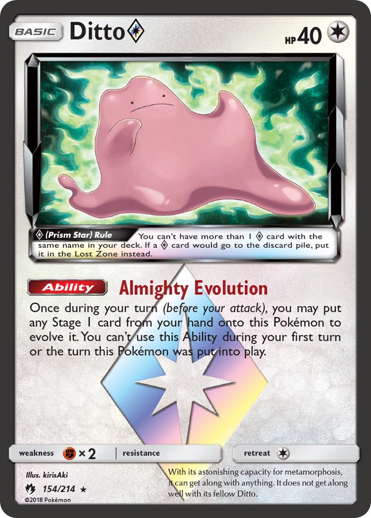 Ditto | Lost Thunder 154/214