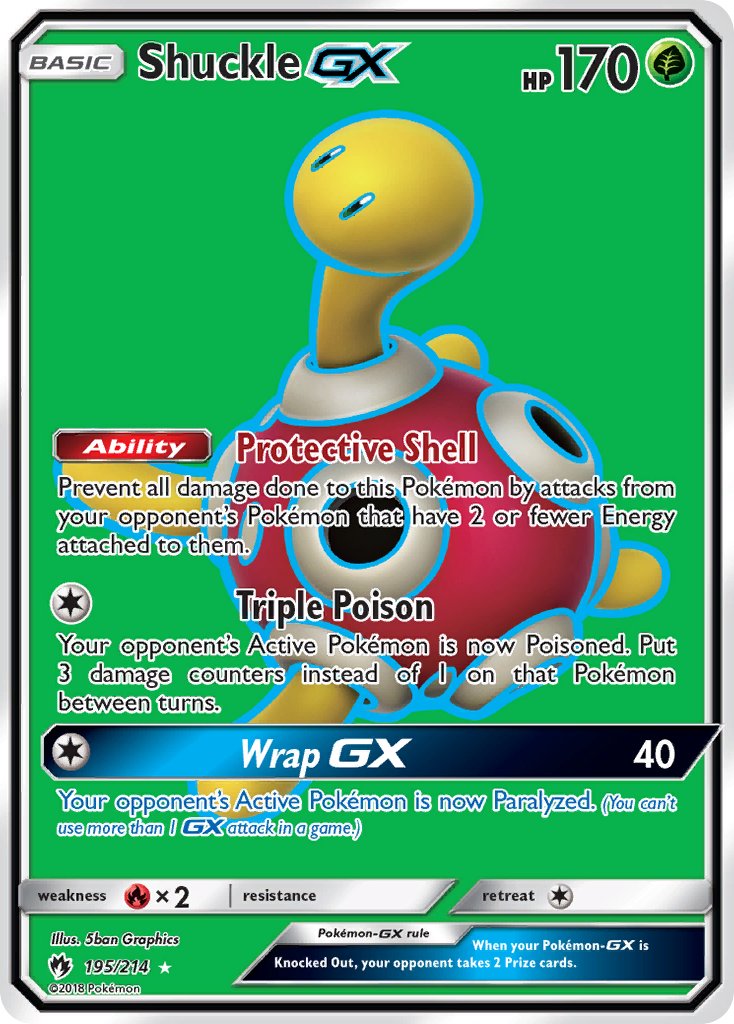 Shuckle GX | Lost Thunder 195/214