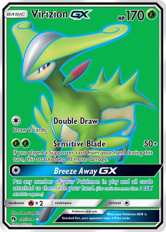 Virizion GX | Lost Thunder 197/214