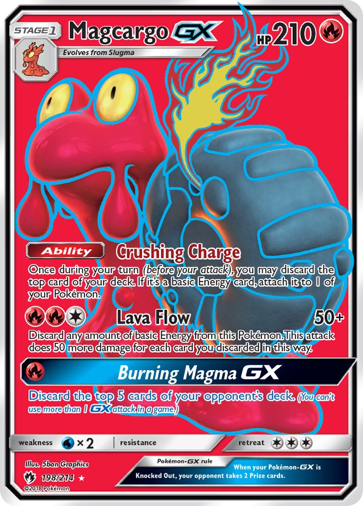 Magcargo GX | Lost Thunder 198/214