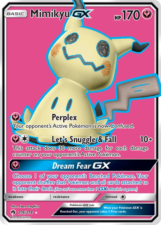 Mimikyu GX | Lost Thunder 206/214