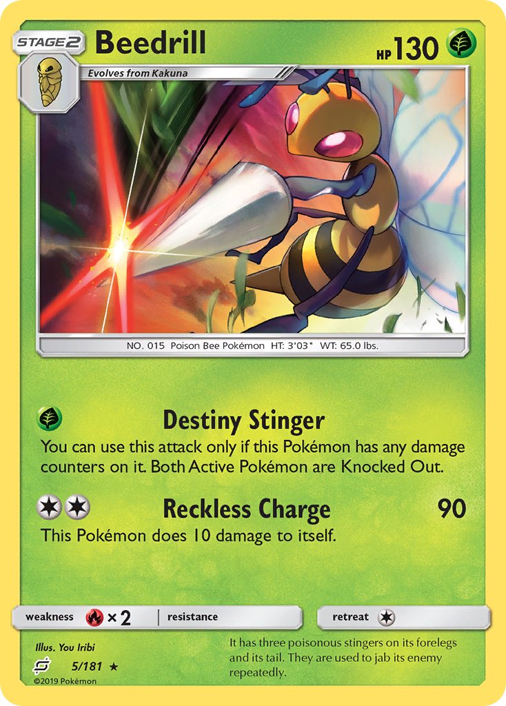 Beedrill | Team Up 005/181