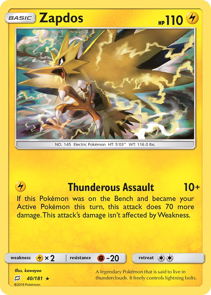 Zapdos | Team Up 040/181