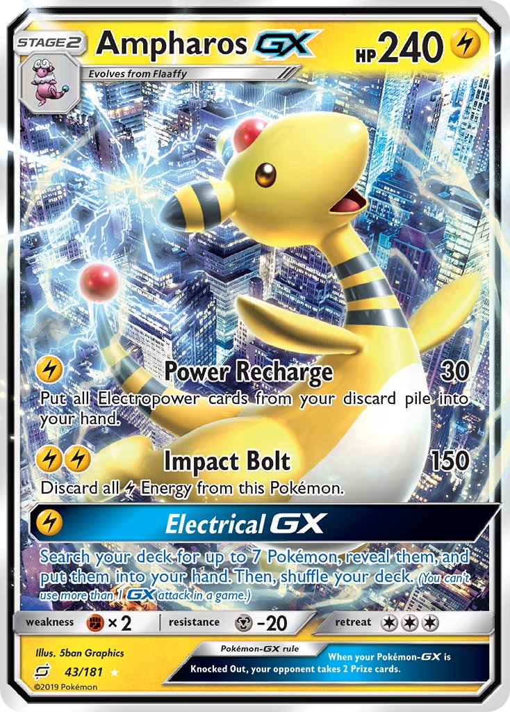 Ampharos GX | Team Up 043/181