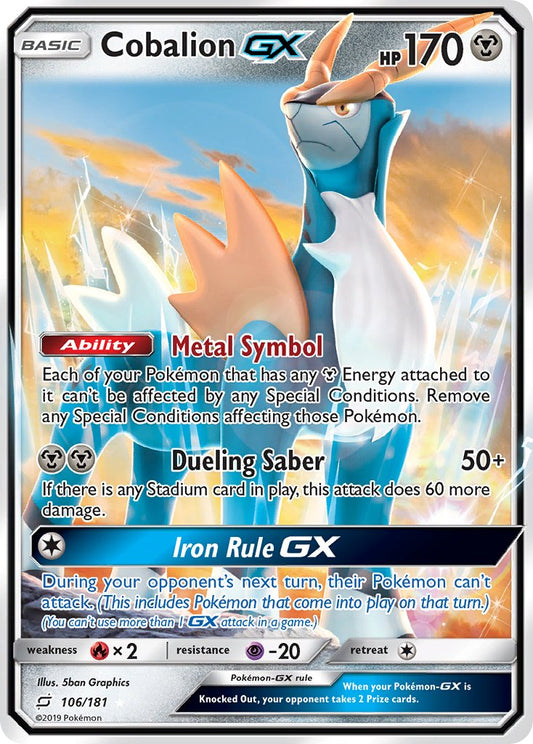 Cobalion GX | Team Up 106/181
