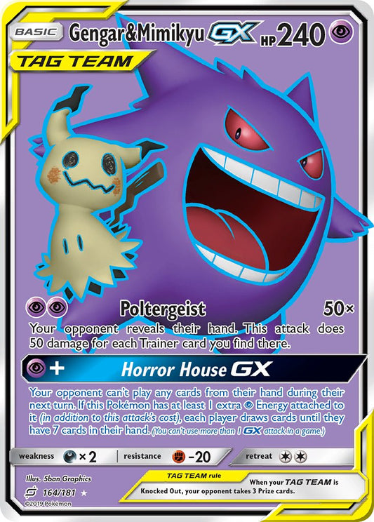 Gengar & Mimikyu GX | Team Up 164/181