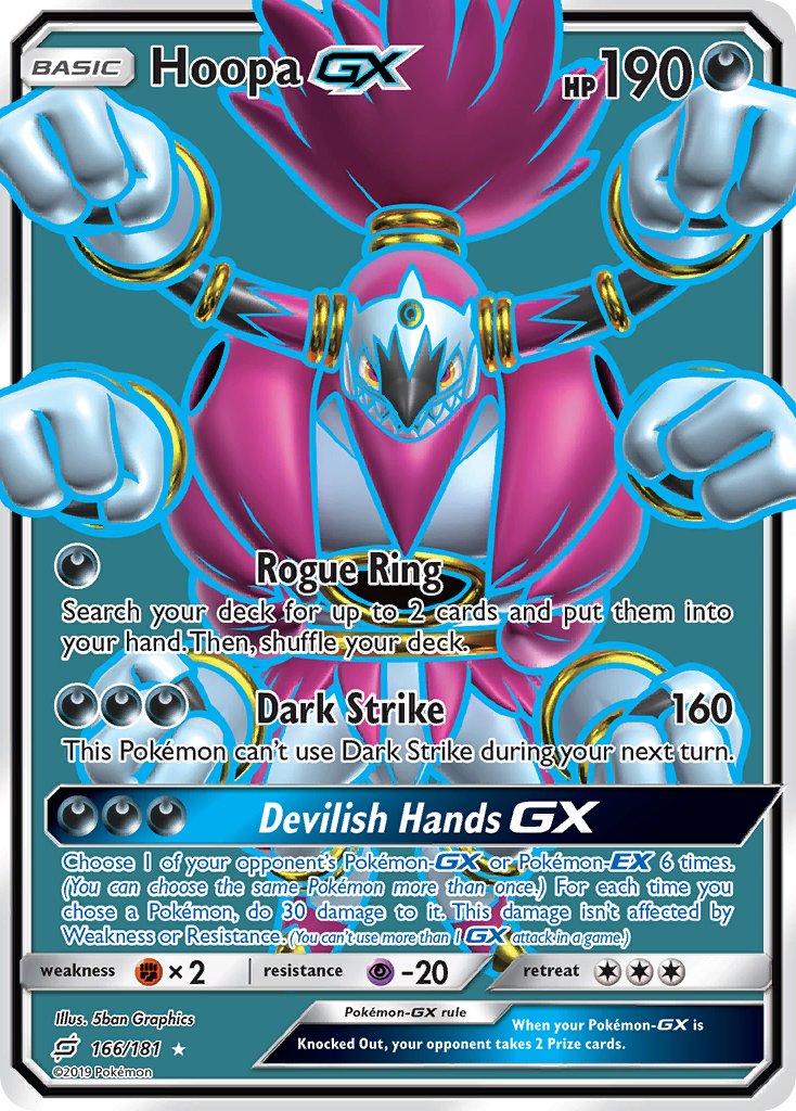 Hoopa GX | Team Up 166/181