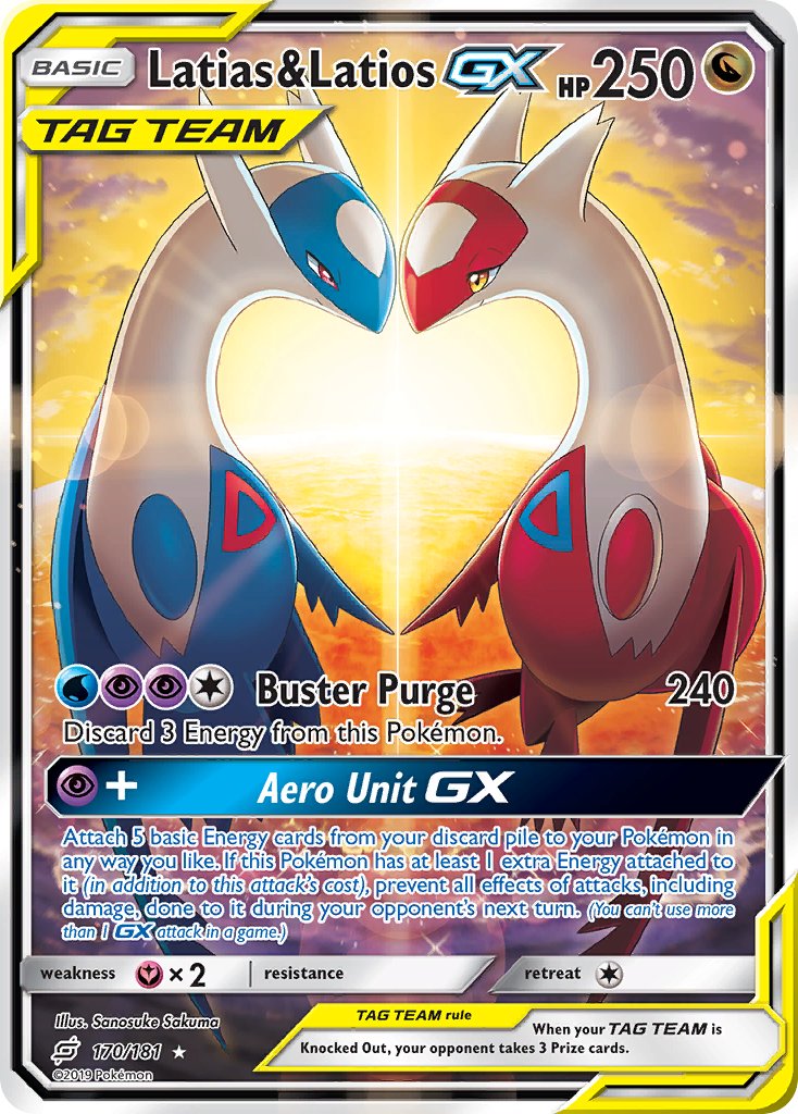 Latias & Latios GX | Team Up 170/181