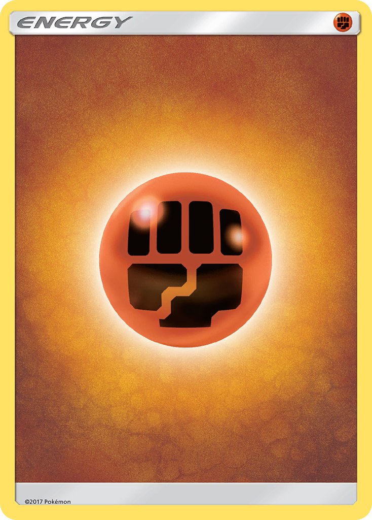 Fighting Energy - Sun & Moon | Pokemon Energy 6/9