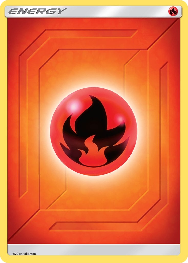 Fire Energy - Team Up | Pokemon Energy 2/9