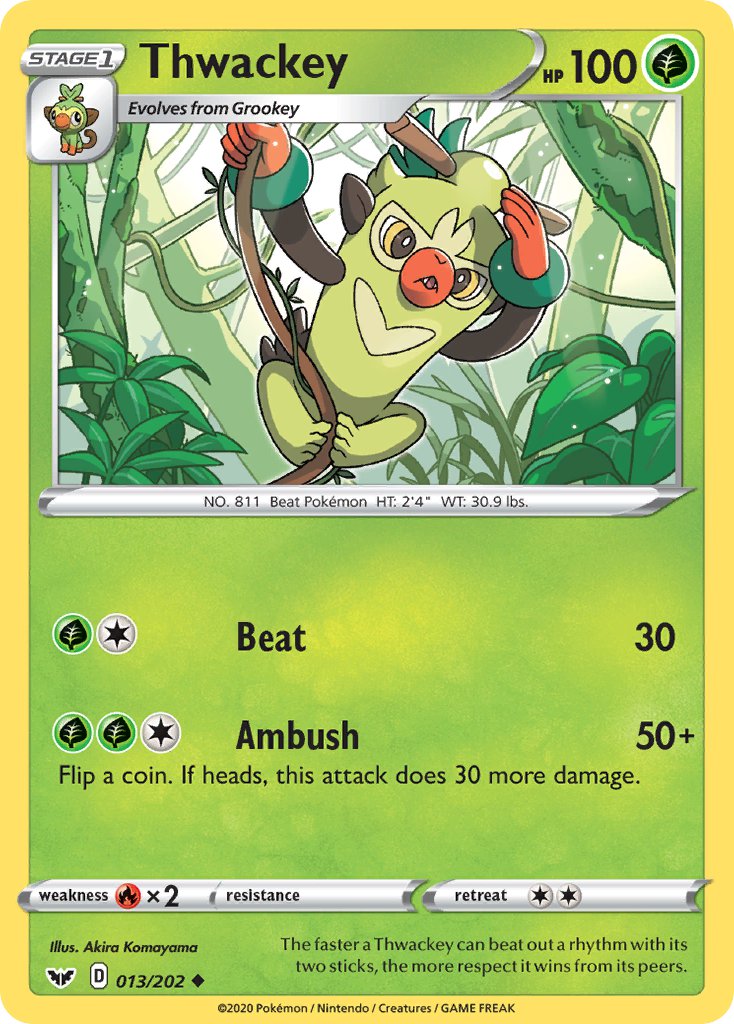 Thwackey | Sword & Shield Base Set 013/202