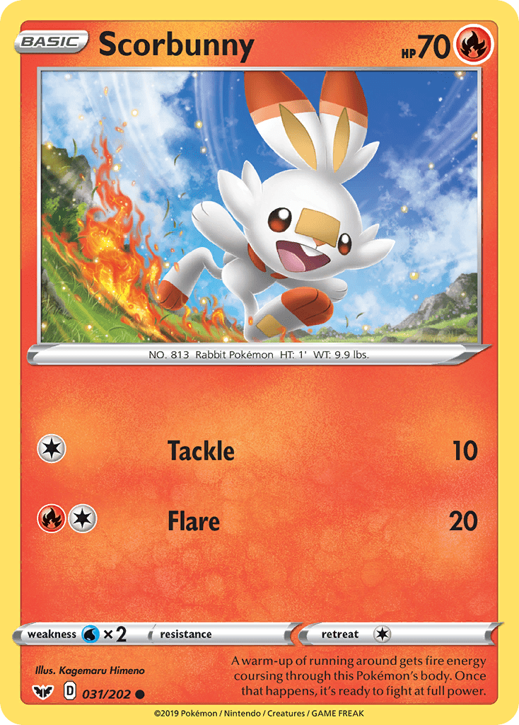 Scorbunny | Sword & Shield Base Set 031/202