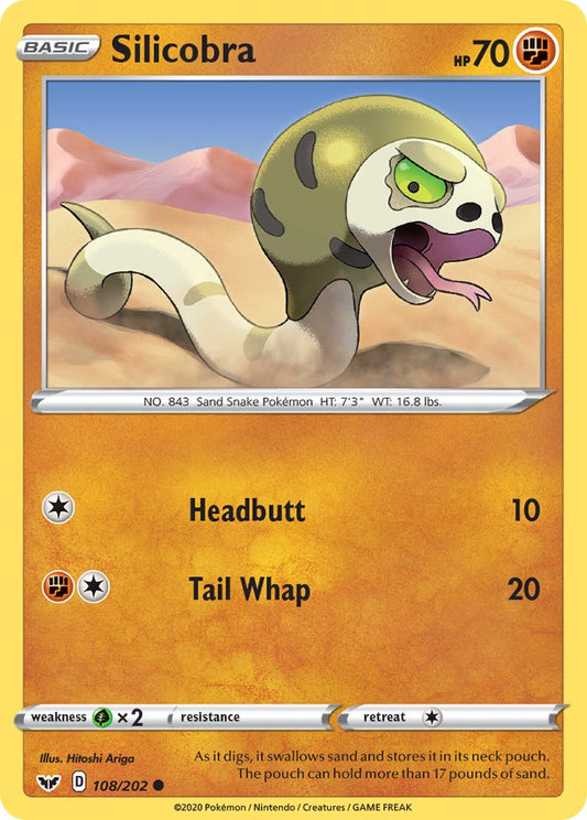 Silicobra | Sword & Shield Base Set 108/202