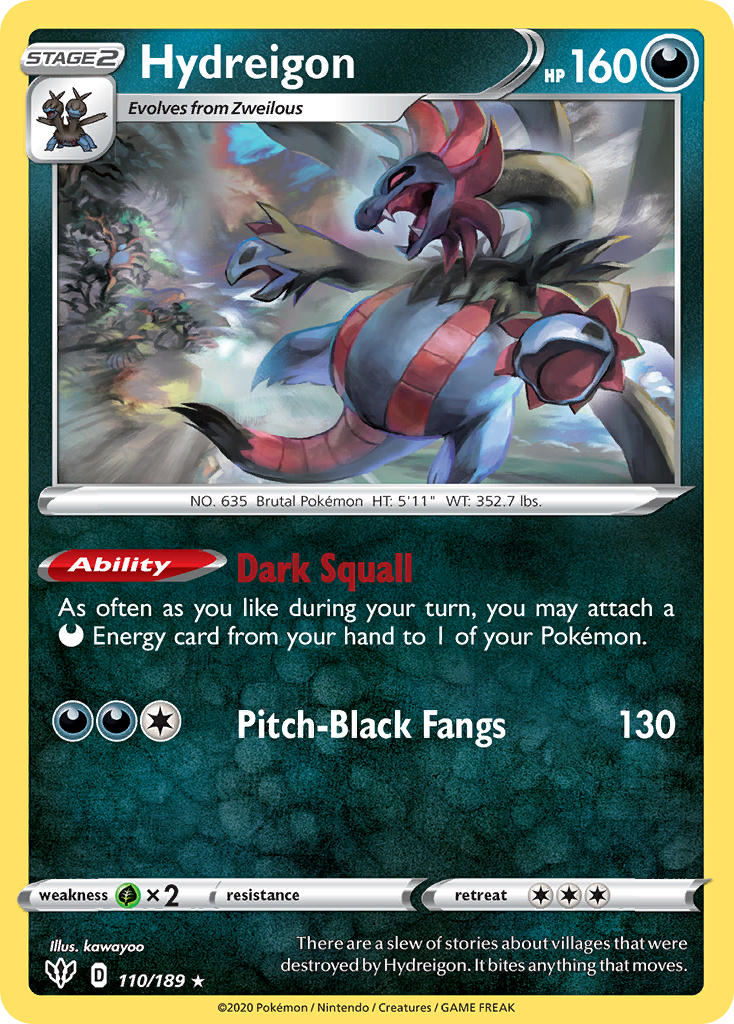 Hydreigon | Darkness Ablaze 110/189
