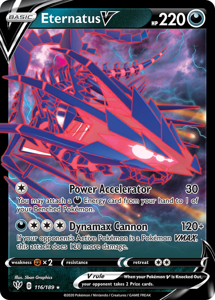 Eternatus V | Darkness Ablaze 116/189