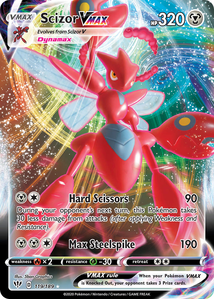 Scizor VMax | Darkness Ablaze 119/189