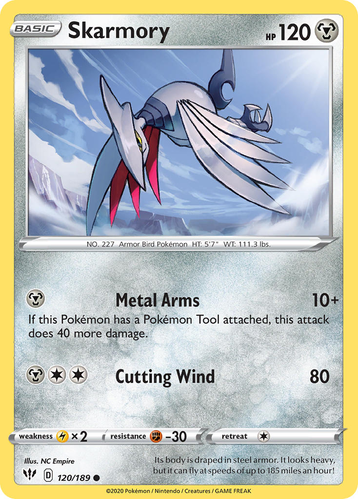 Skarmory | Darkness Ablaze 120/189