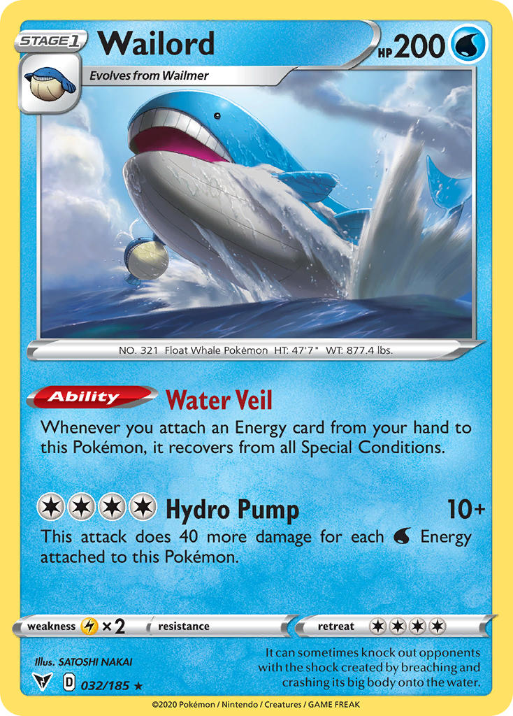 Wailord | Vivid Voltage 032/185