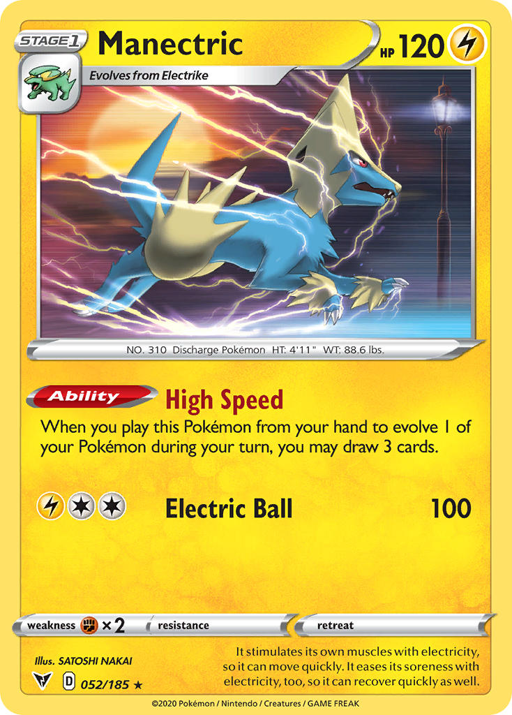 Manectric | Vivid Voltage 052/185
