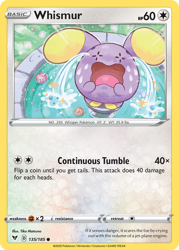 Whismur | Vivid Voltage 135/185
