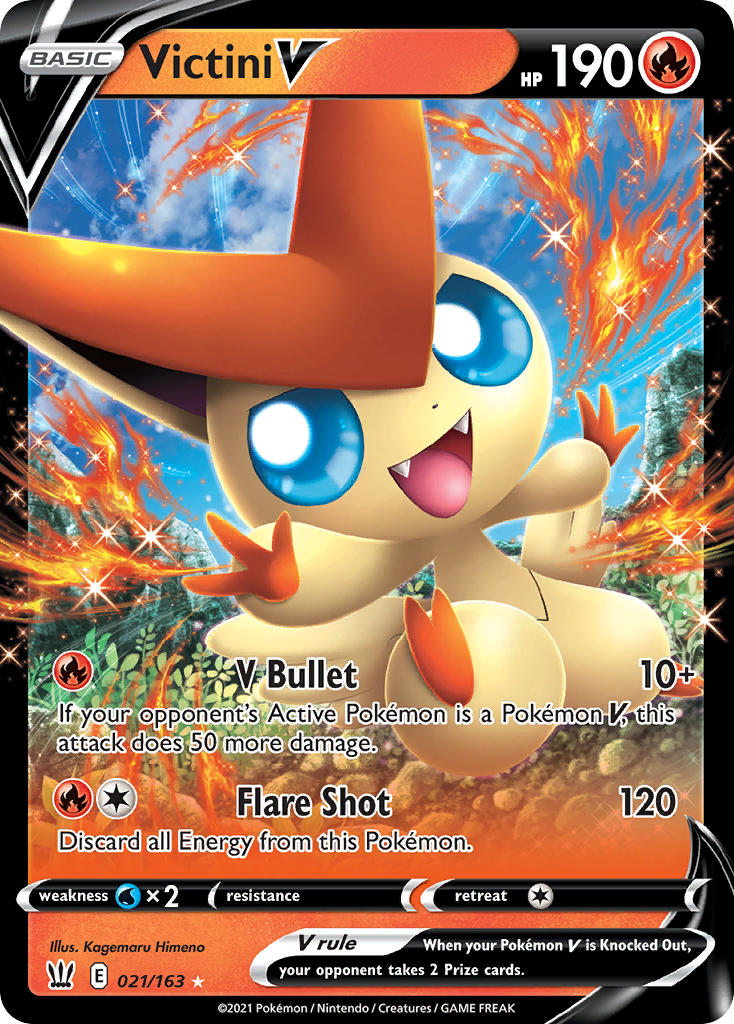 Victini V | Battle Styles 021/163