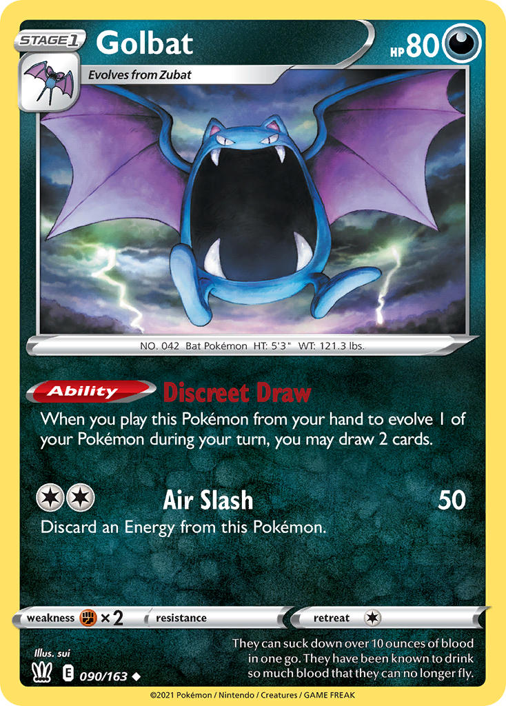 Golbat | Battle Styles 090/163