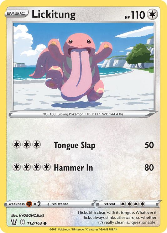 Lickitung | Battle Styles 113/163