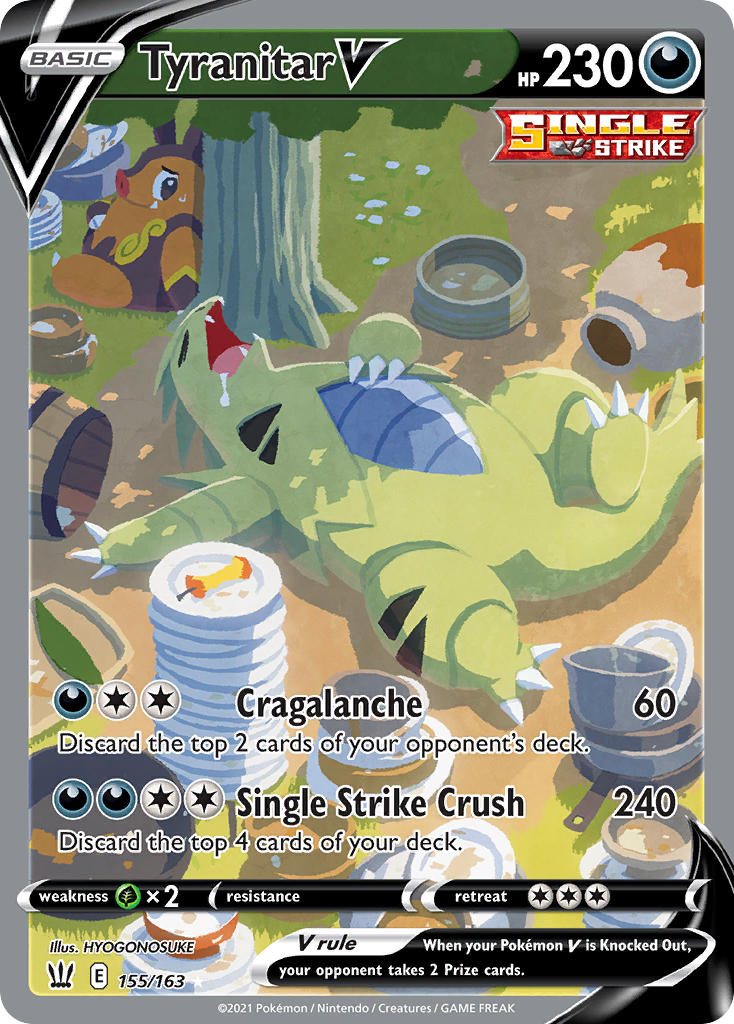 Tyranitar V | Battle Styles 155/163