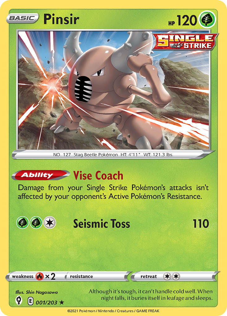 Pinsir | Evolving Skies 001/203