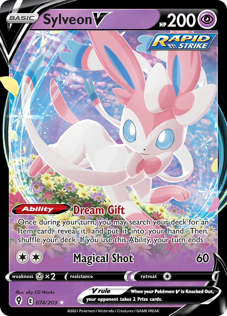Sylveon V | Evolving Skies 074/203