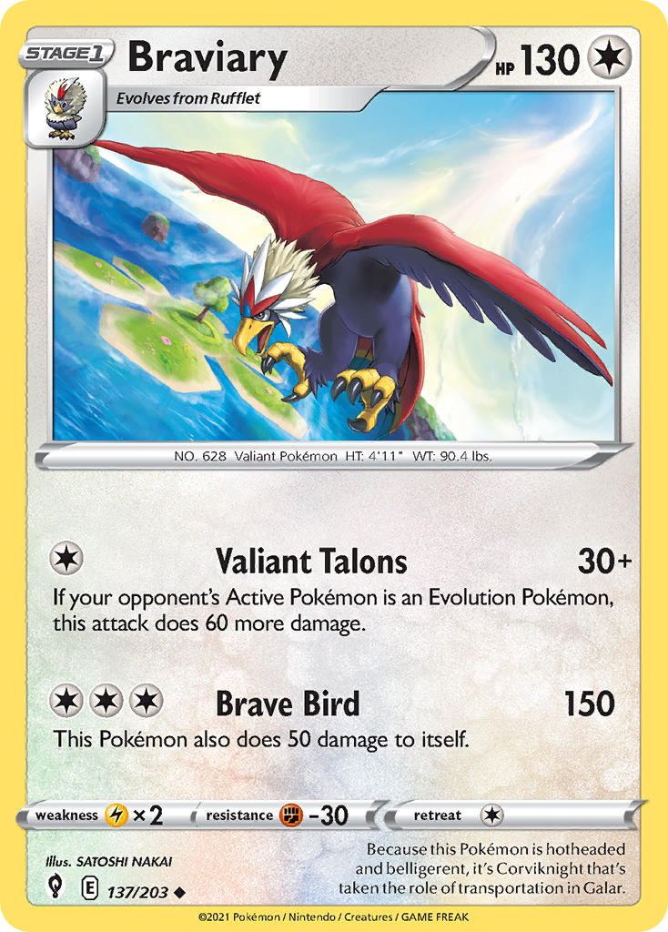 Braviary | Evolving Skies 137/203