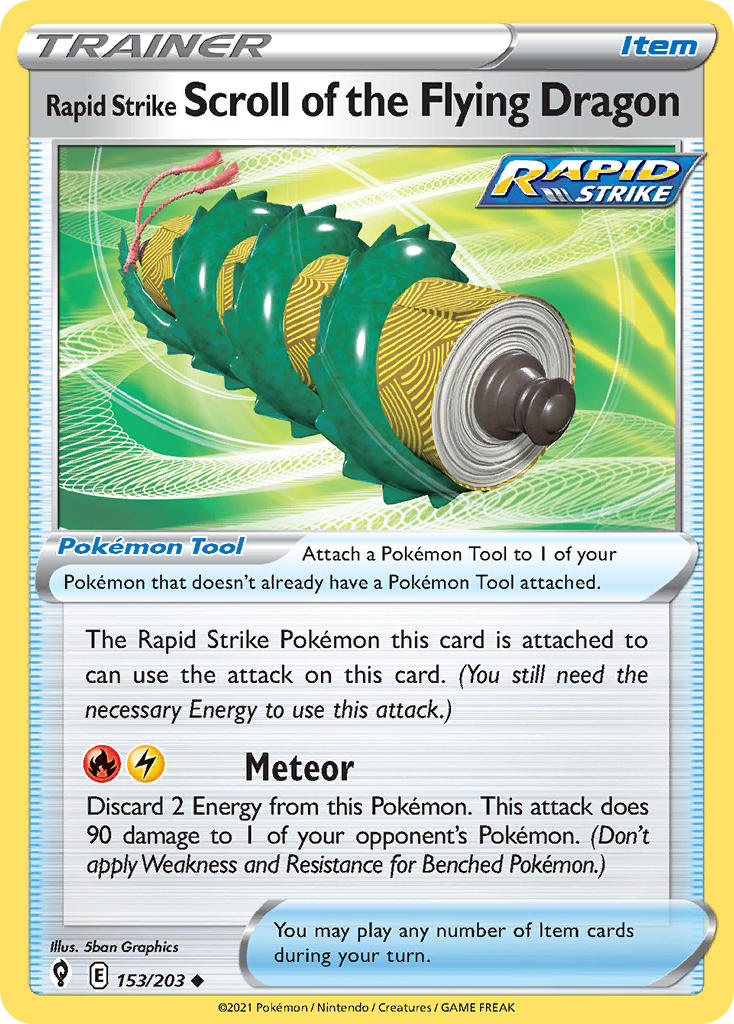 Rapid Strike Scroll of the Flying Dragon | Evolving Skies 153/203