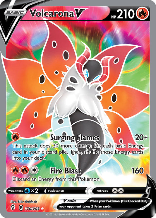 Volcarona V | Evolving Skies 170/203