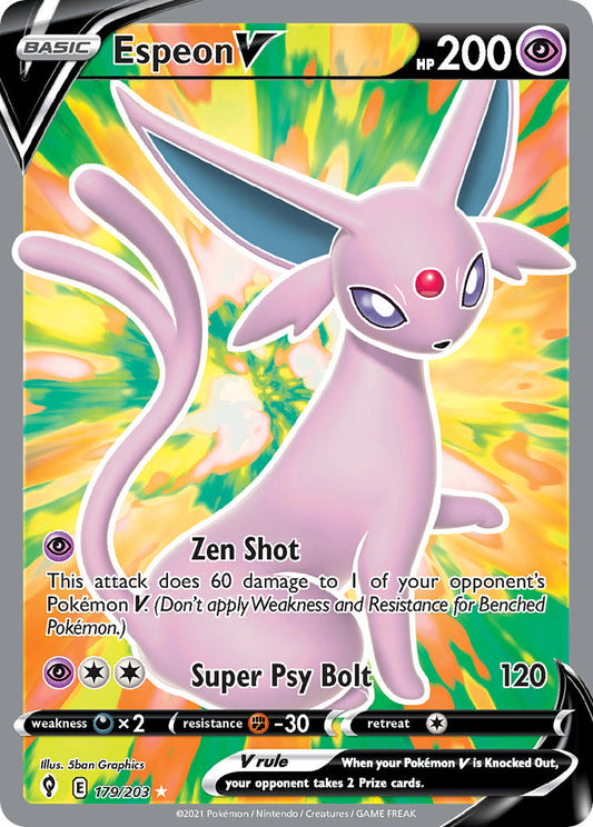 Espeon V | Evolving Skies 179/203