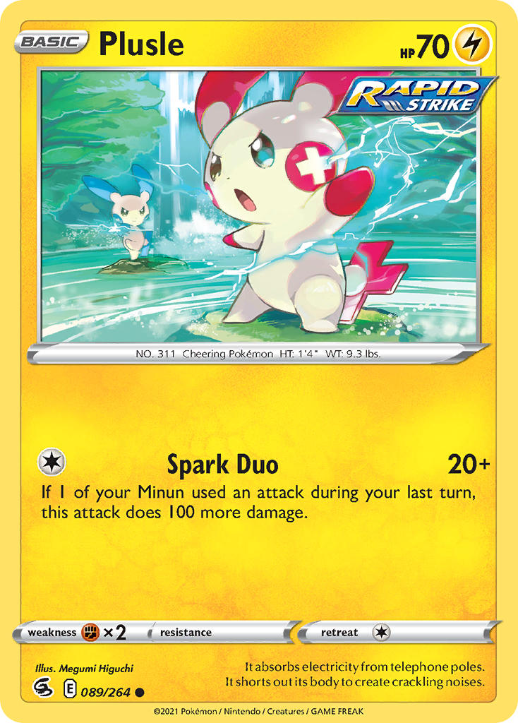 Plusle | Fusion Strike 089/264