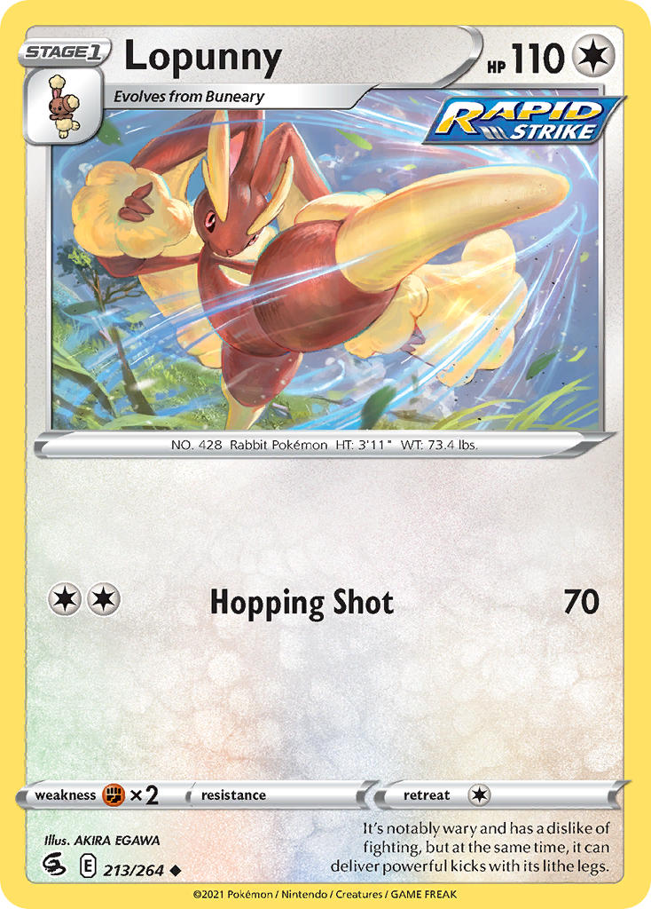 Lopunny | Fusion Strike 213/264