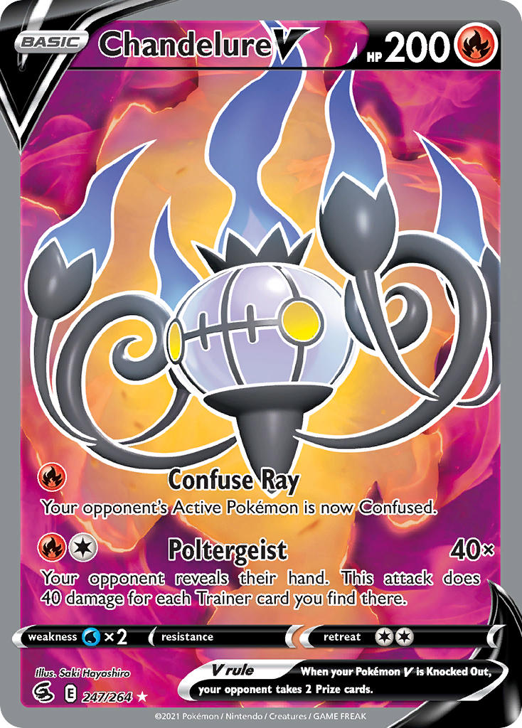 Chandelure V | Fusion Strike 247/264
