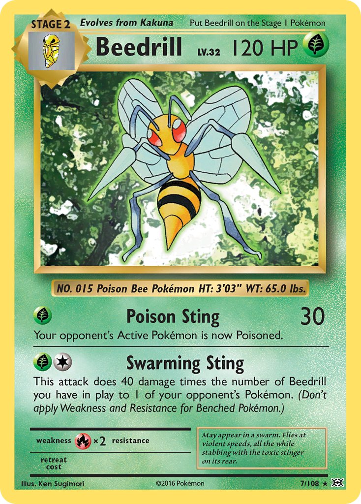 Beedrill | Evolutions 007/108