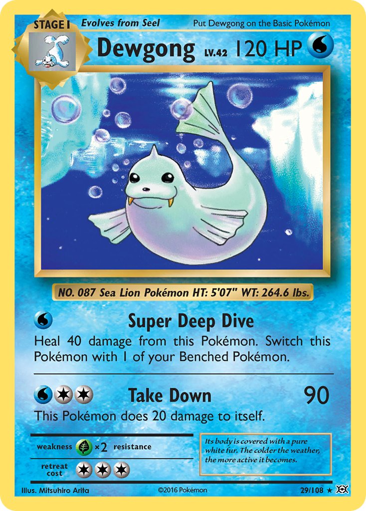 Dewgong | Evolutions 029/108