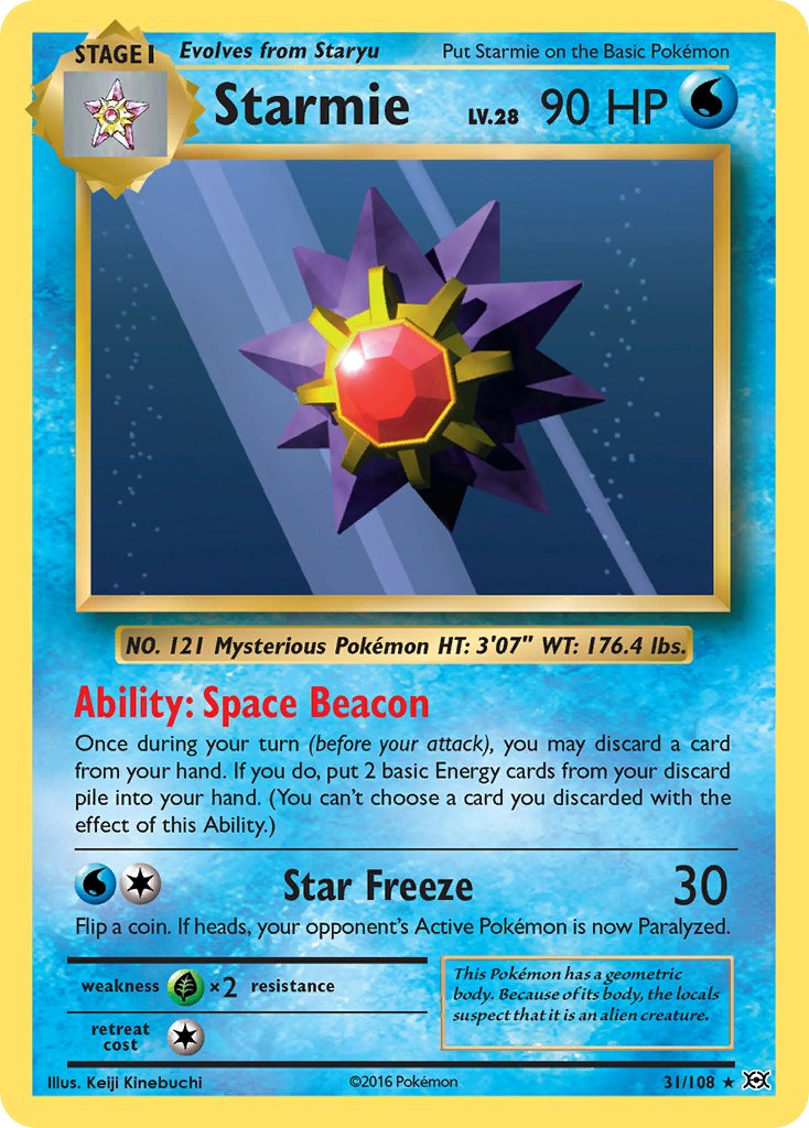 Starmie | Evolutions 031/108