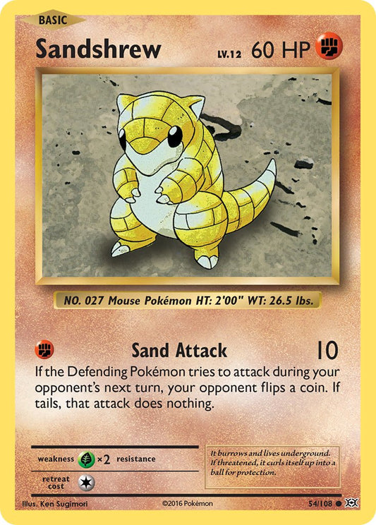 Sandshrew | Evolutions 054/108