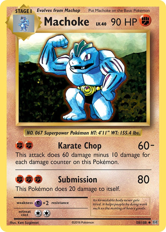 Machoke | Evolutions 058/108