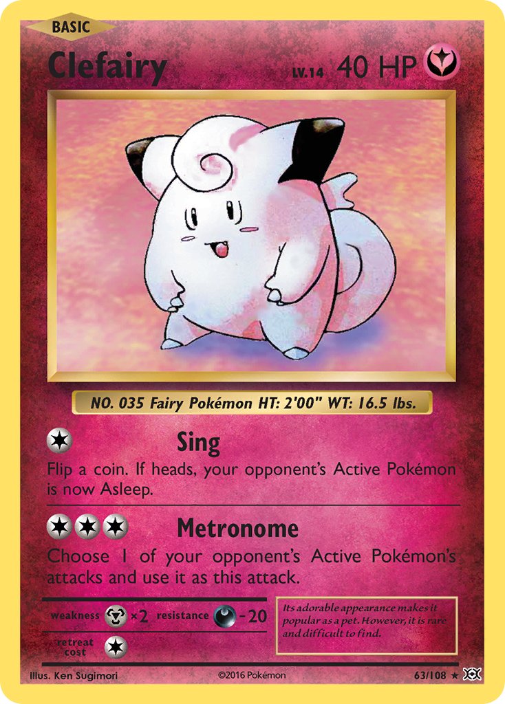 Clefairy | Evolutions 063/108